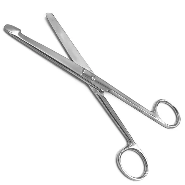 DHS-02-351-21. Ножиці кишкові анатомічні прямі з ґудзиком для ентеротомії, 205 мм. DURABLE